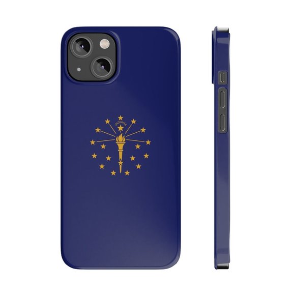Indiana State Flag Phone Case - Picture 1 of 8